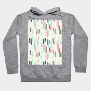 Autumn Nostalgia: Retro Pastel Doodle Delight Hoodie